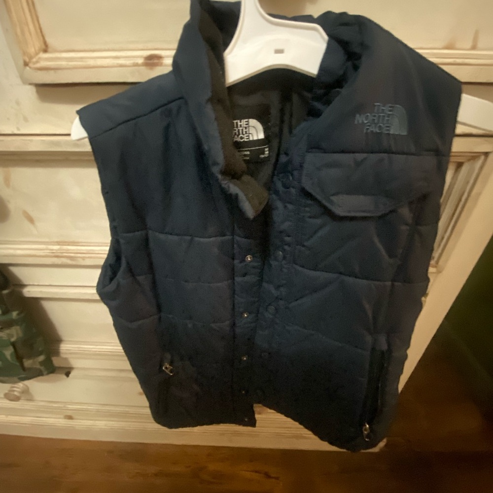 The North Face Blue Quilted Vest